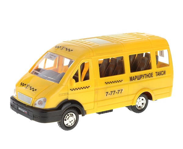 Машина инерционная Маршрутное такси (свет, звук) - фото 1