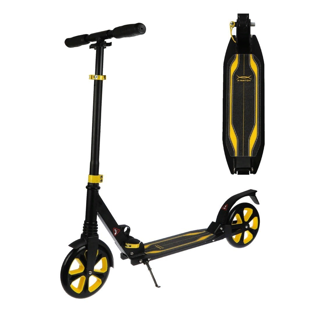 Самокат 2-х колесный X-Match 200мм, 2 аморт. - фото 1