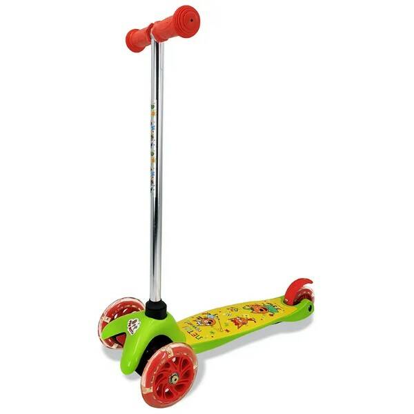 Самокат 3-х колесный (2 кол. спереди) Три кота - миниатюра 2