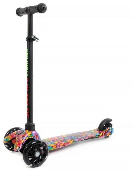 Самокат 3-х колесный Slider светящ.колеса - миниатюра 2