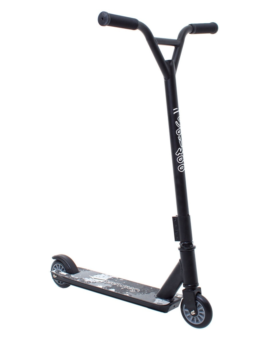 Самокат Трюковой 100 мм черн. - фото 1