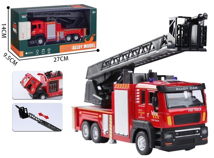 Пожарная машина с водой свет, звук - фото 1