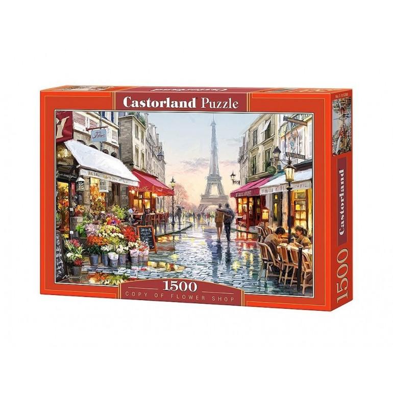Пазл 1500 Цветочный магазин - фото 1