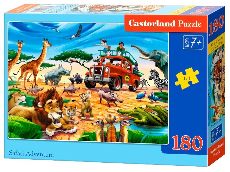 Пазл 180 Сафари - фото 1