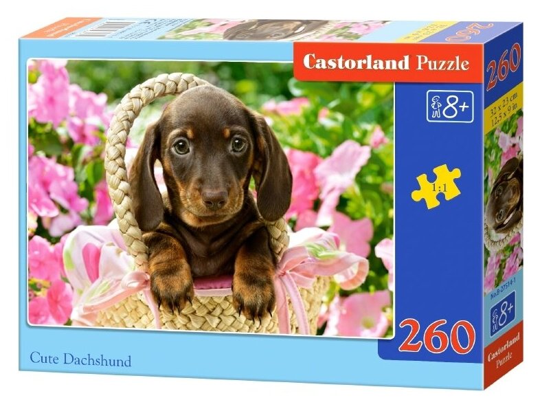 Пазл 260 Щенок таксы - фото 1