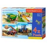 Пазл 4в1 Сельхозтехника - миниатюра 2