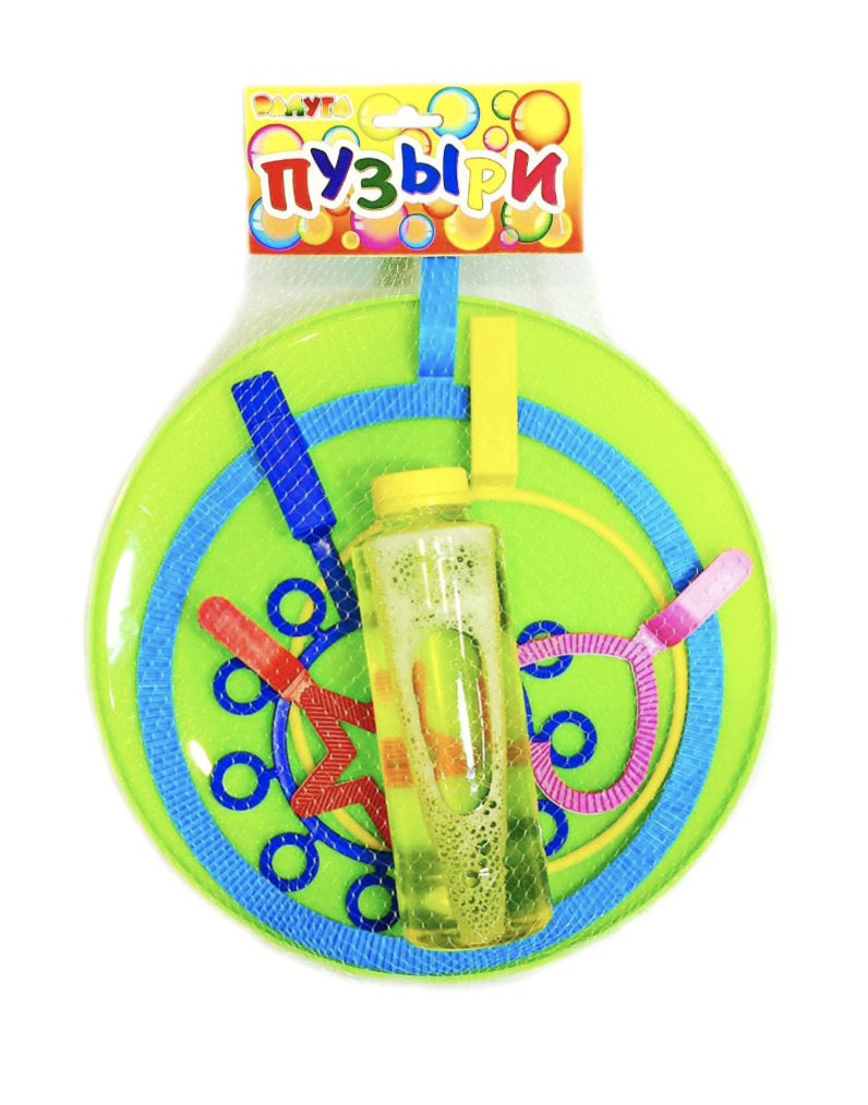 Набор шоу мыльных пузырей Радуга 300мл в/с - фото 1