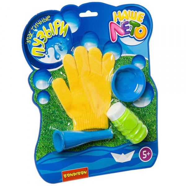 Набор эластичных мыльных пузырей 60мл. - фото 1