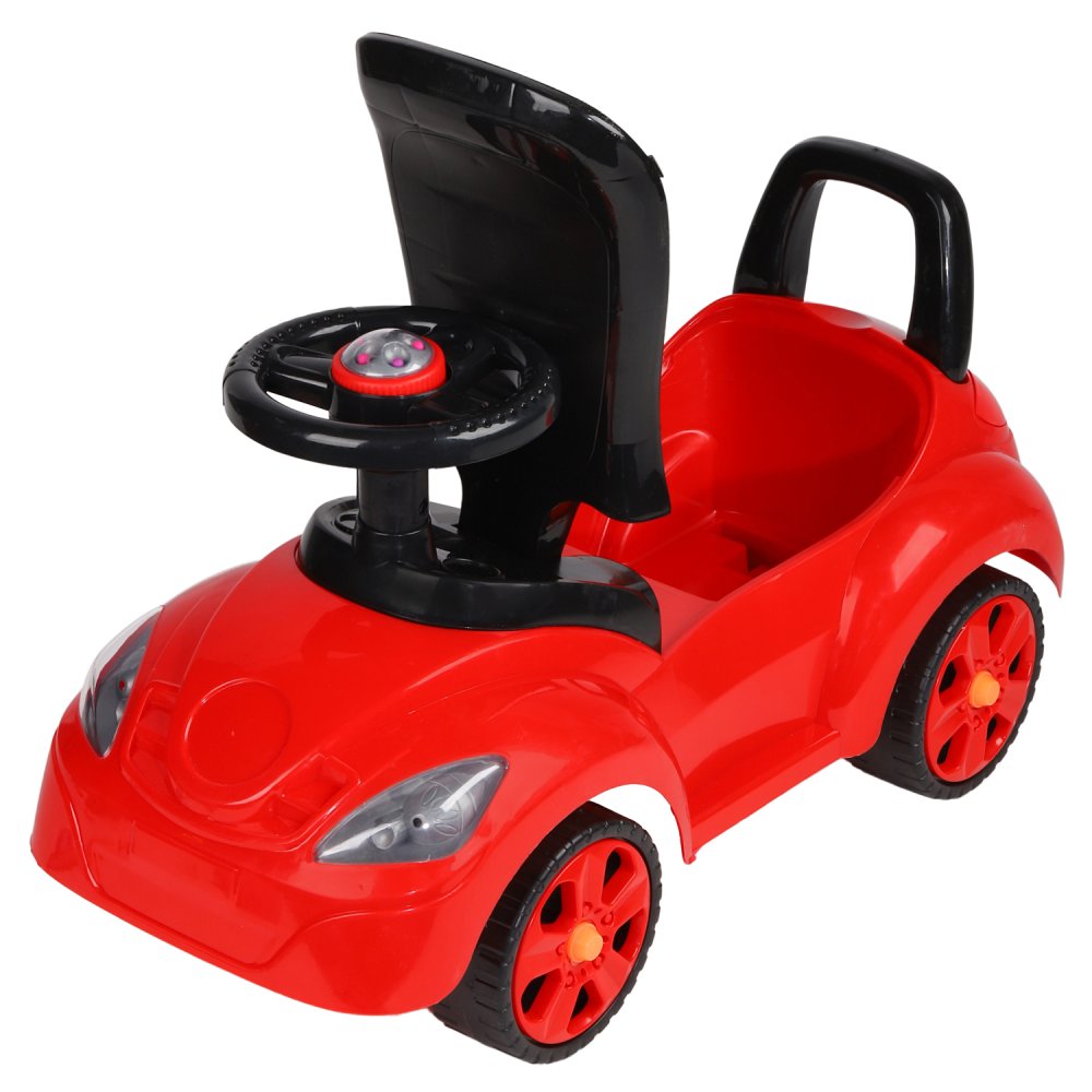 Каталка Толокар Спорт. машина красн. - миниатюра 2