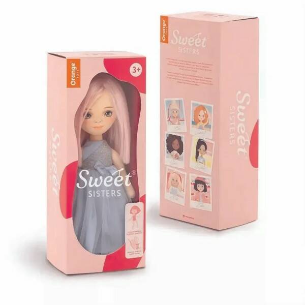 Кукла ORANGE Billie в голуб. атласном платье - миниатюра 2