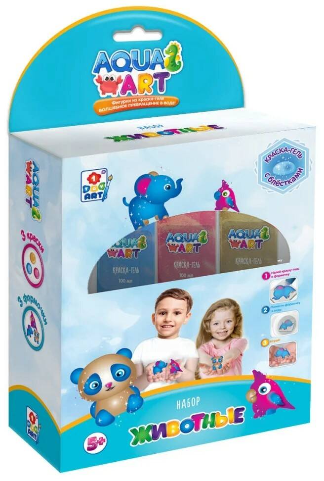 Чудо - гель Животные AQVA ART - фото 1