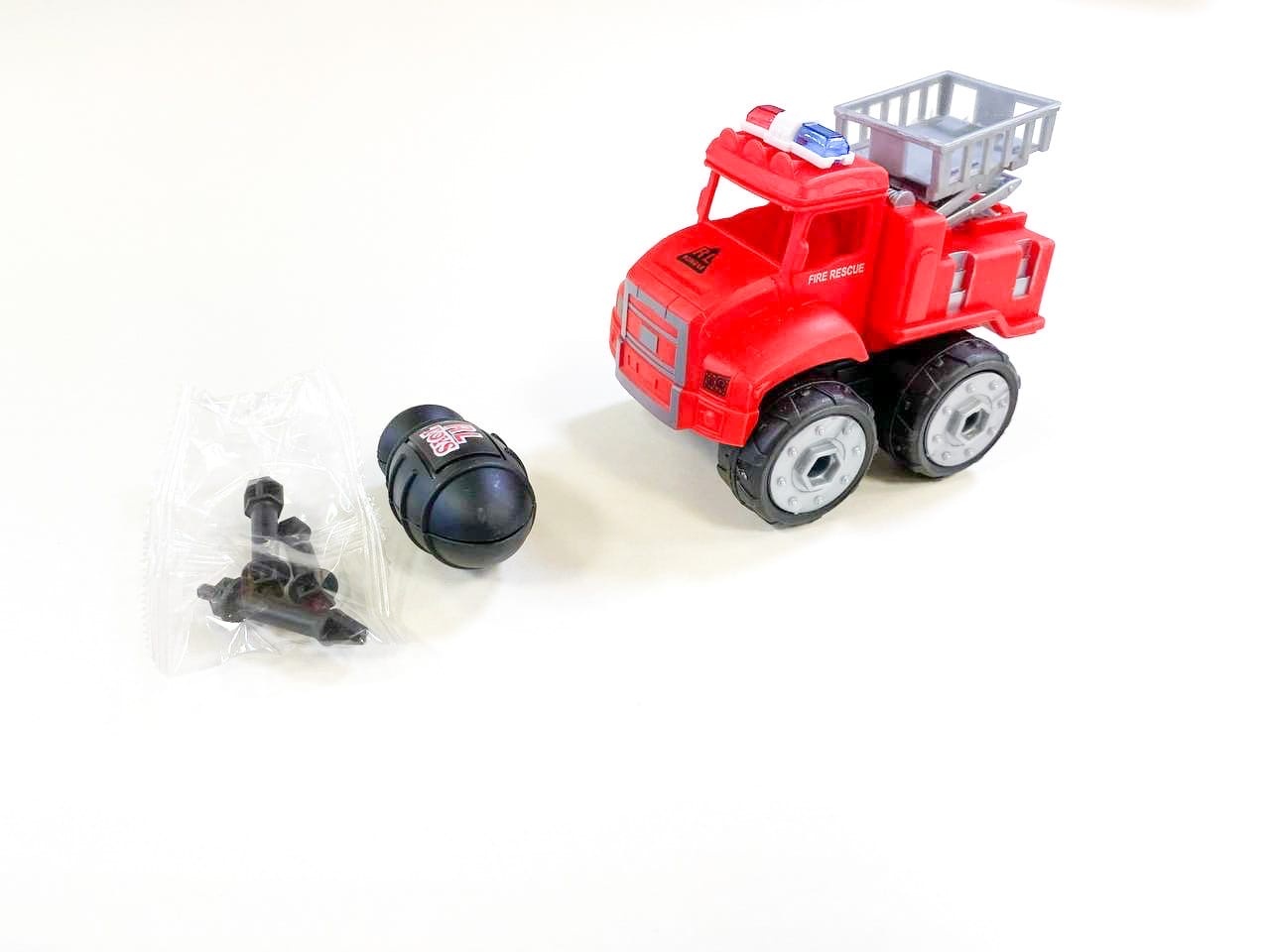 Конструктор винтовой Пожарная машина в/п - фото 1