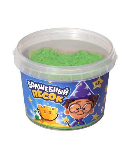 Песок космический 0,7кг зеленый - фото 1