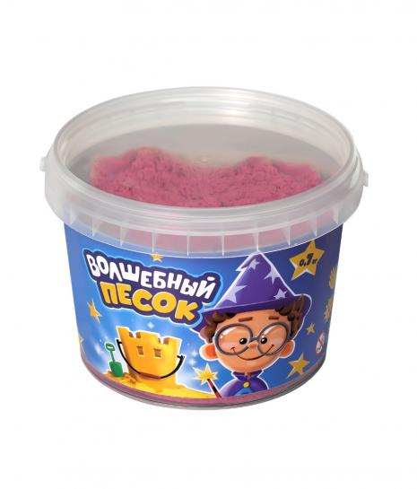 Песок космический 0,7кг розов. - фото 1