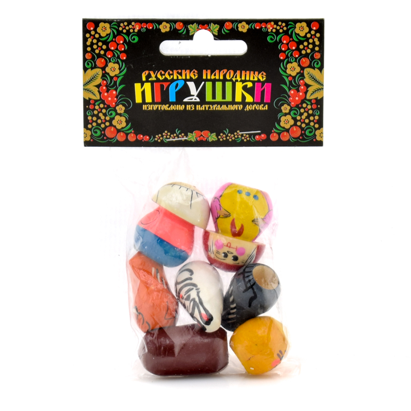 Пальчиковый театр Колобок деревянный - фото 1
