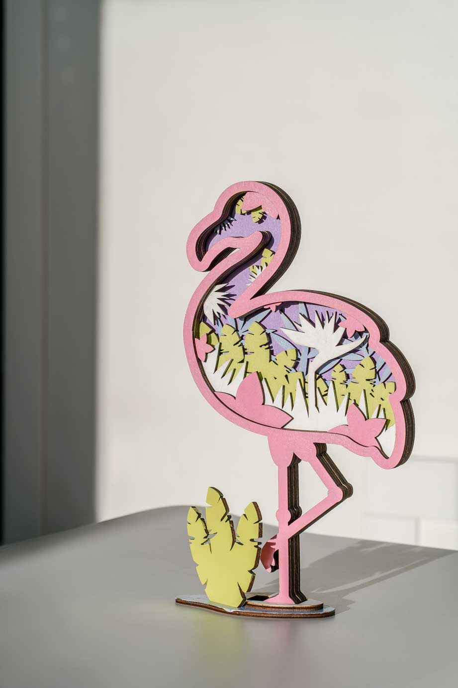 Роспись по дереву Фламинго серия Ваниль Dobrika - фото 1