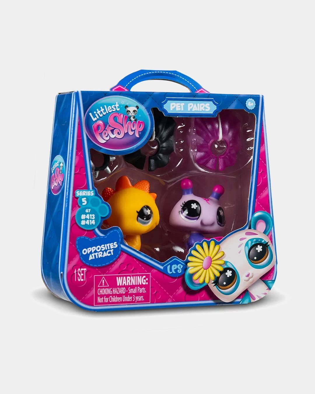 Набор мини - животных Пара друзей Игуана и Пчела Littlest Pet Shop - фото 1