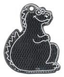  Светоотр. подвеска Дракончик чер. - фото 1