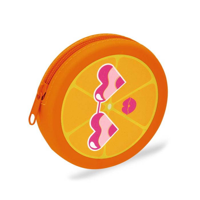 Кошелек детский Апельсинка силикон - фото 1