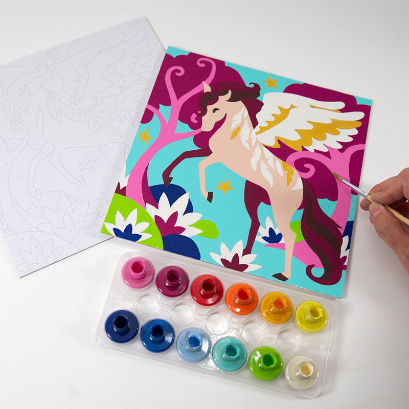 Раскраска по цифрам Пегасы SentoSphere - миниатюра 2