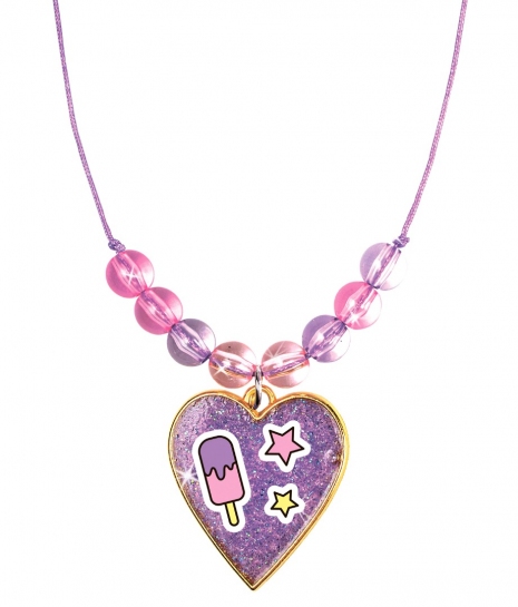 Создай украшение из эпоксидной смолы Кулон-сердце и браслет Be TrenDIY - миниатюра 2