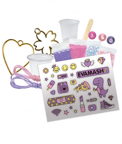 Создай украшение из эпоксидной смолы Кулон-сердце и браслет Be TrenDIY - миниатюра 4