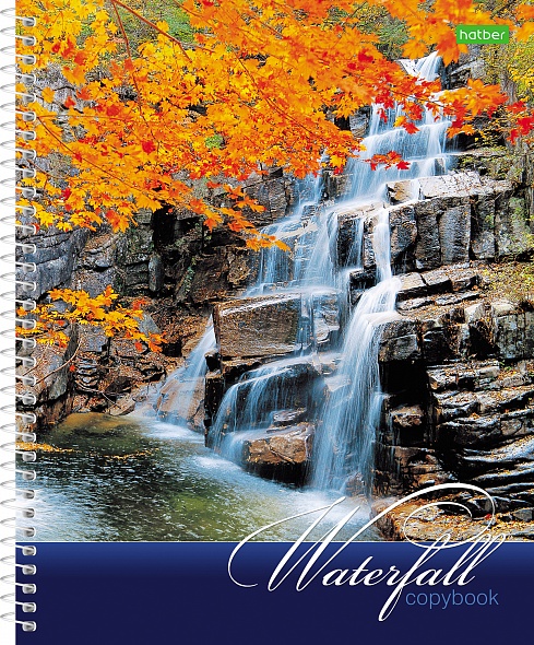 Тетрадь 96л. кл Водопады Hatber - миниатюра 2