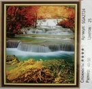Картина стразами 40*50 Водопад - фото 1