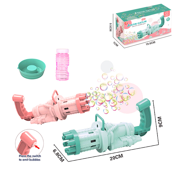 Пистолет с мыльными пузырями - фото 1