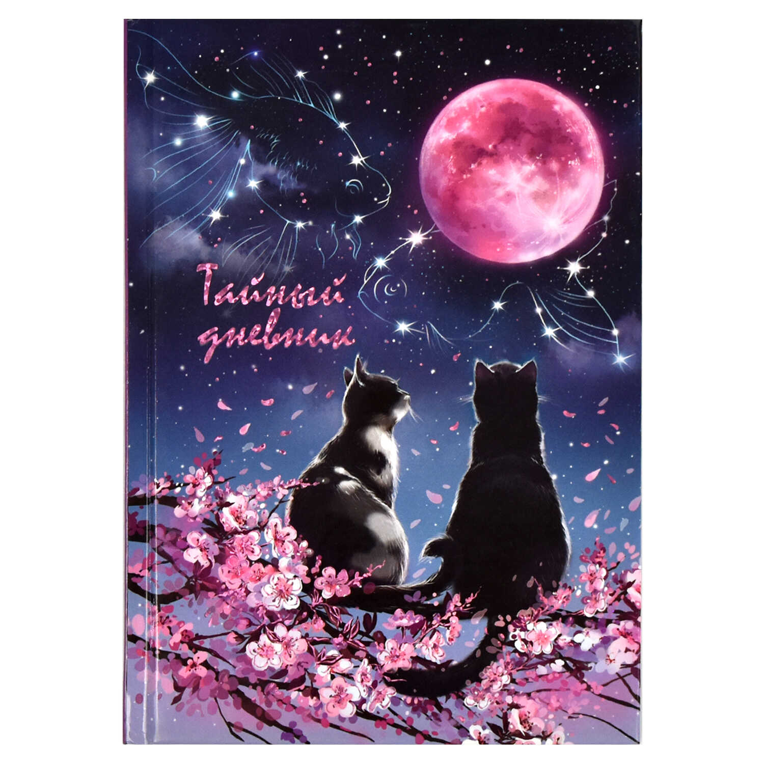 Тайный дневник для девочек 96л. Влюбленные коты Феникс - миниатюра 4