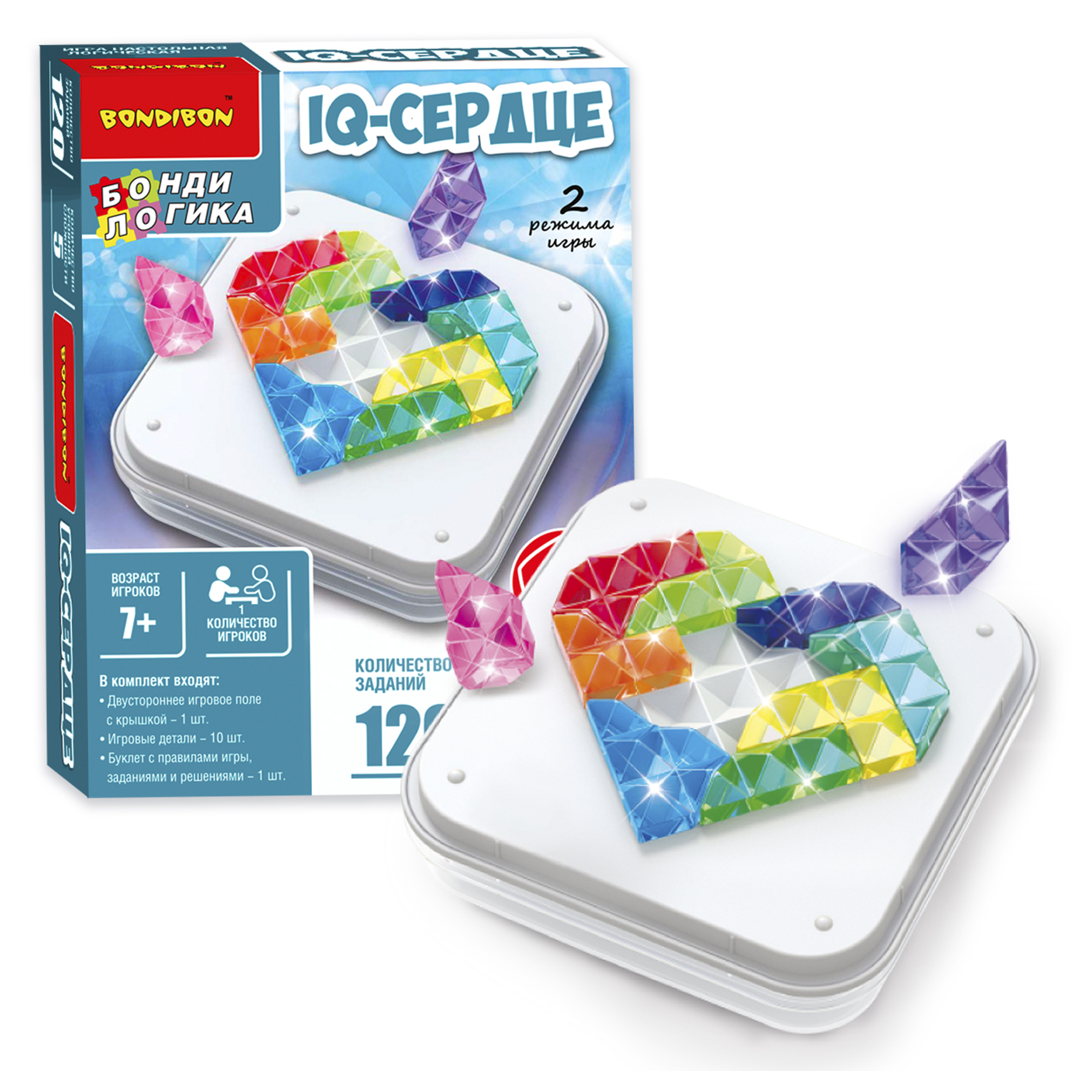 Настольная игра IQ Сердце Bondibon - фото 1