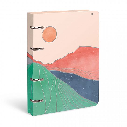 Тетрадь 120л. клетка со сменным блоком - миниатюра 2