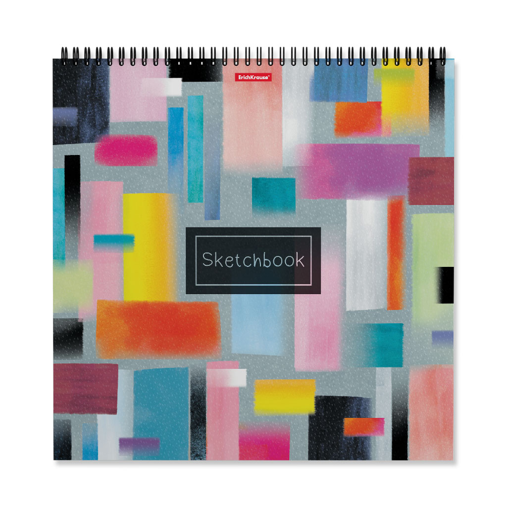 Скетчпад бел. бум. 40л. Абстракция EK - фото 1