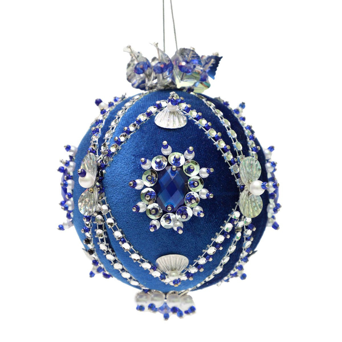 Шар из бархатной ткани Жемчужина - миниатюра 2