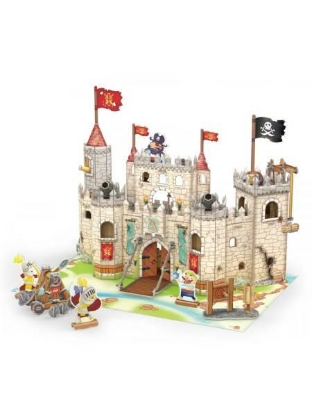 Пазл 3D Замок пиратов 183д. - фото 1