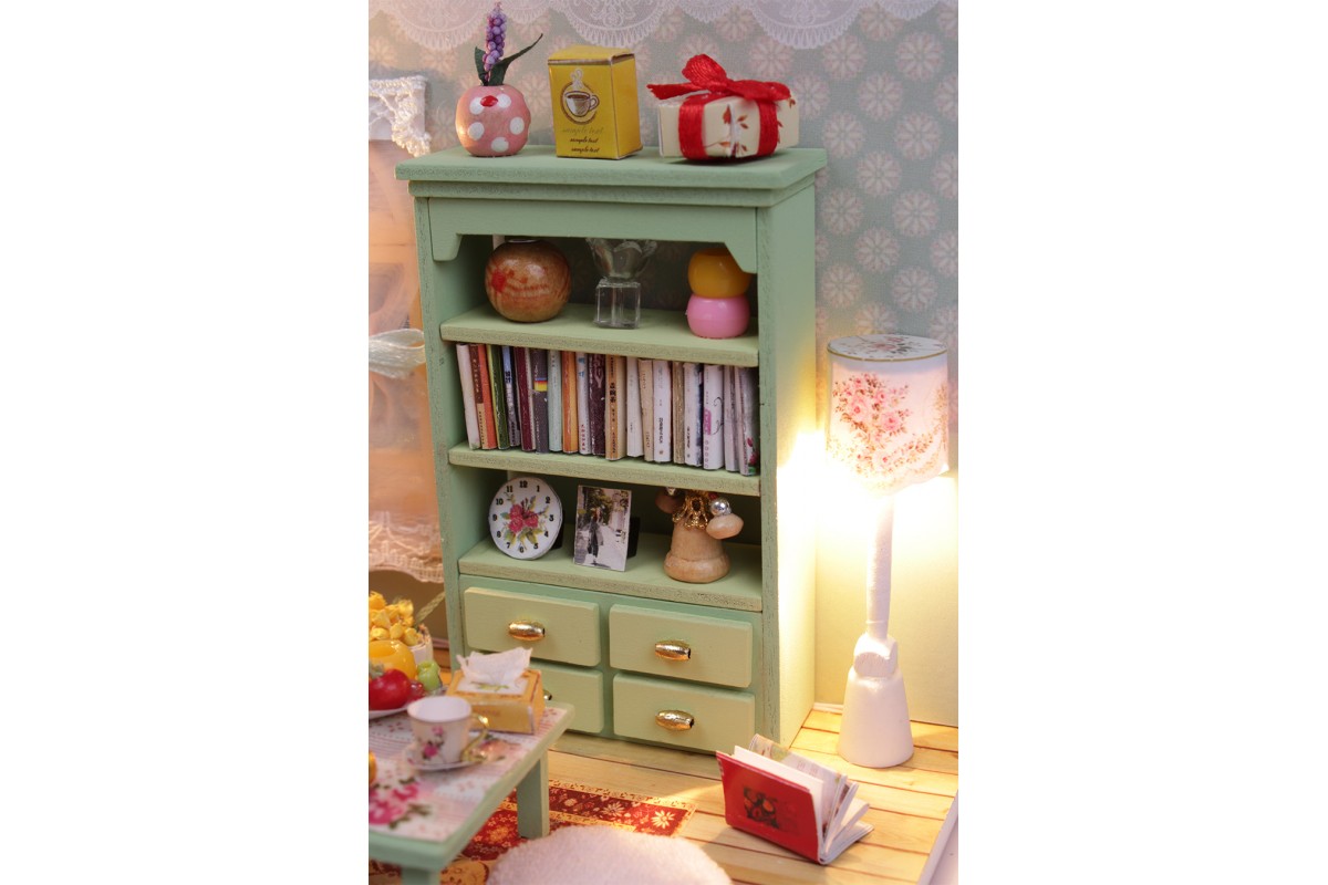 Конструктор деревянный интерьерный Чай вдвоем MiniHouse - миниатюра 4