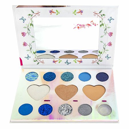 Палетка для макияжа лица и глаз с зеркалом 13 цв. Lukky - фото 1
