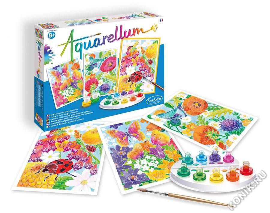 Раскраска акварель. В цветах SentoSphere - фото 1