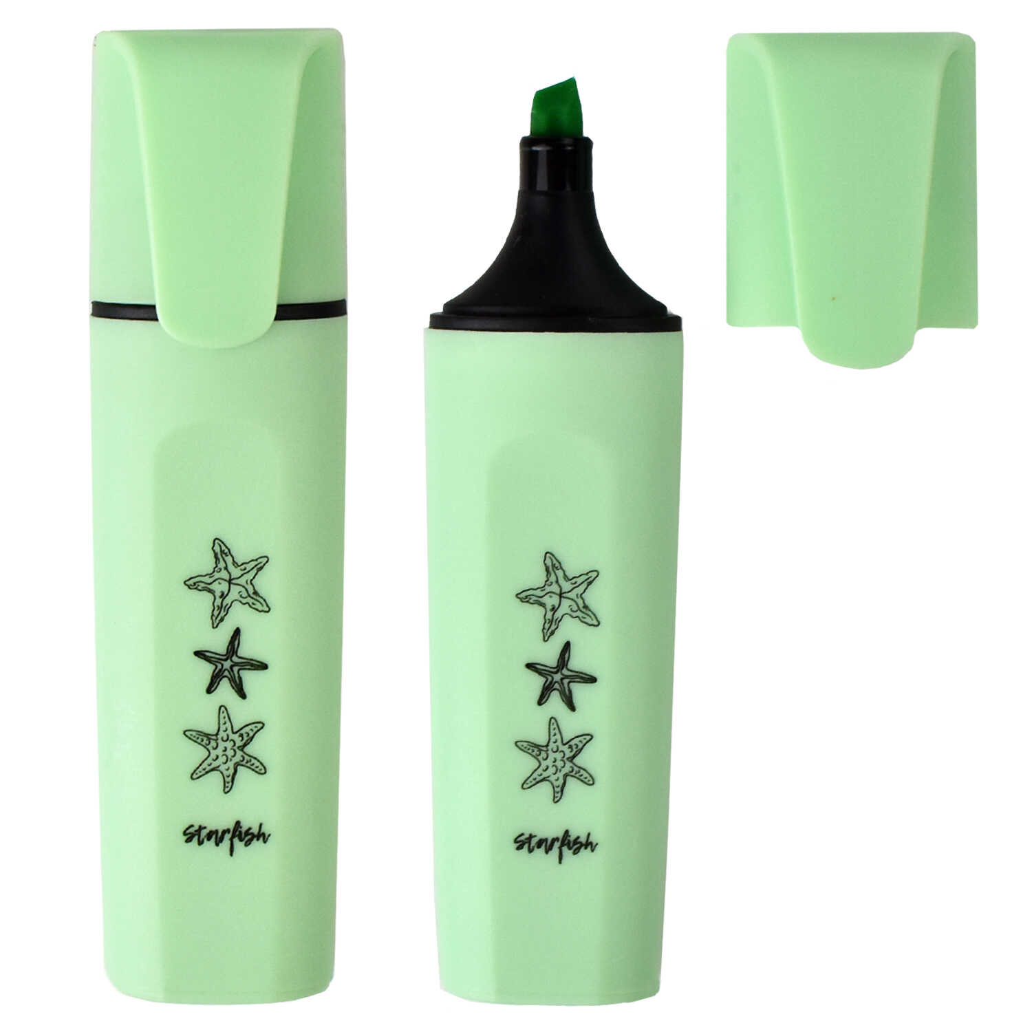 Текстовыделитель Морские звезды мятн. - фото 1