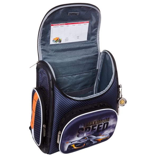 Рюкзак школьный Hatber COMPACT Super car - миниатюра 3