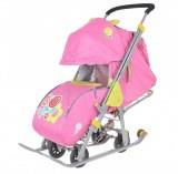  Санки-коляска Ника 7 роз.леденец - фото 1