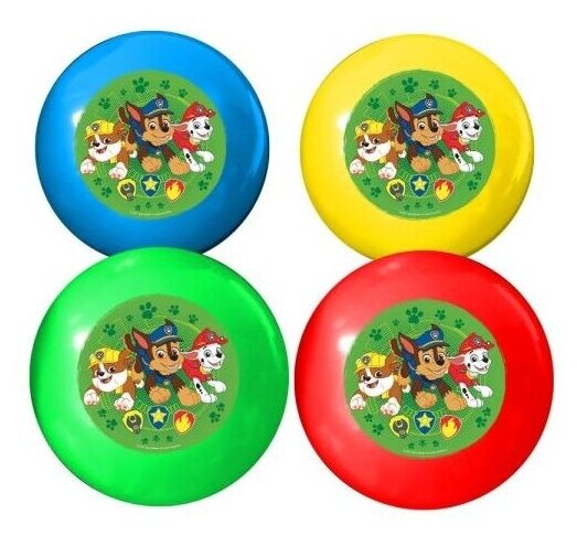 Мяч ПВХ Щенячий патруль 23см - фото 1