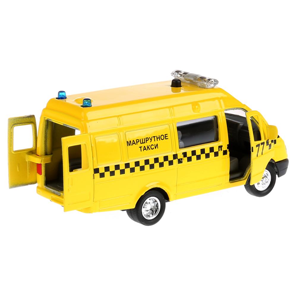 Модель мет. Газель Маршрутное такси (свет,звук) ТЕХНОПАРК - миниатюра 2
