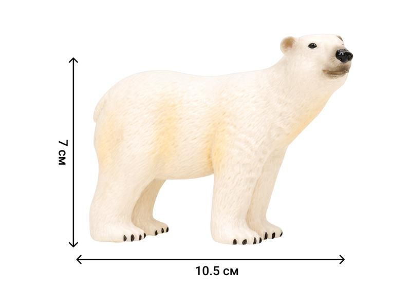 Медведь белый Семья 6 фигурок - миниатюра 6