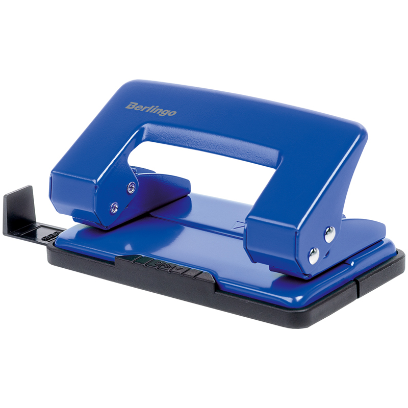 Дырокол 10 л. синий Berlingo - фото 1