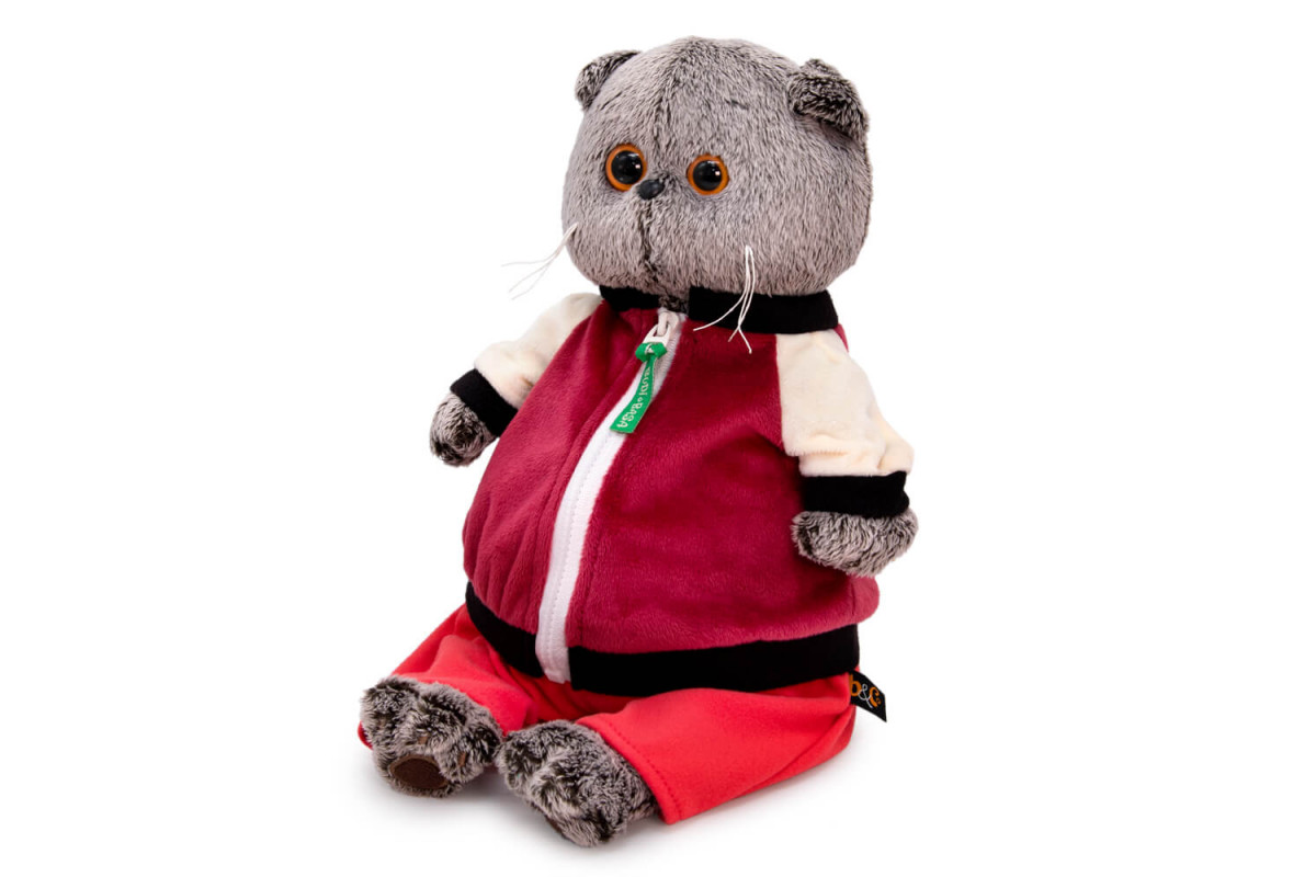 Мягкая игрушка Зайка Ми в пальто с меховым воротником - фото 1