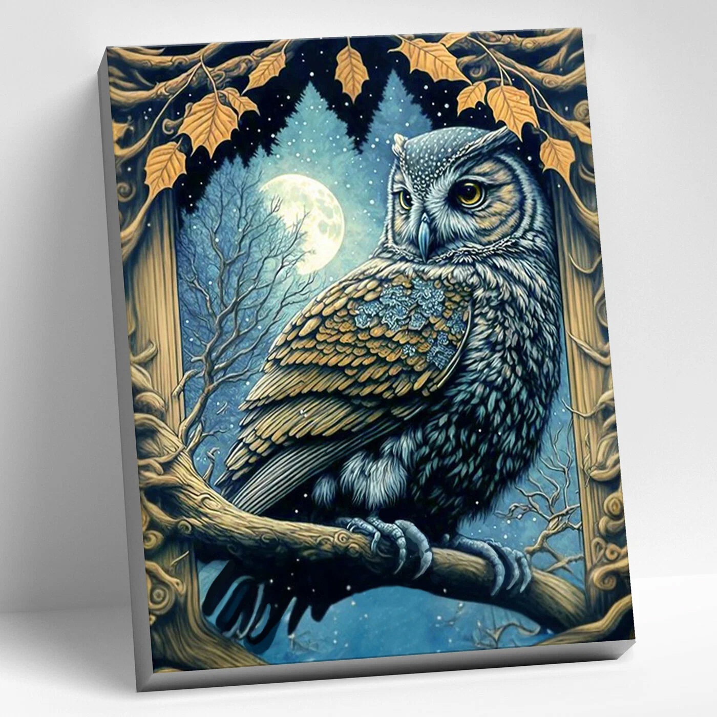 Картина по номерам 40*50 Ночная сова Molly - фото 1