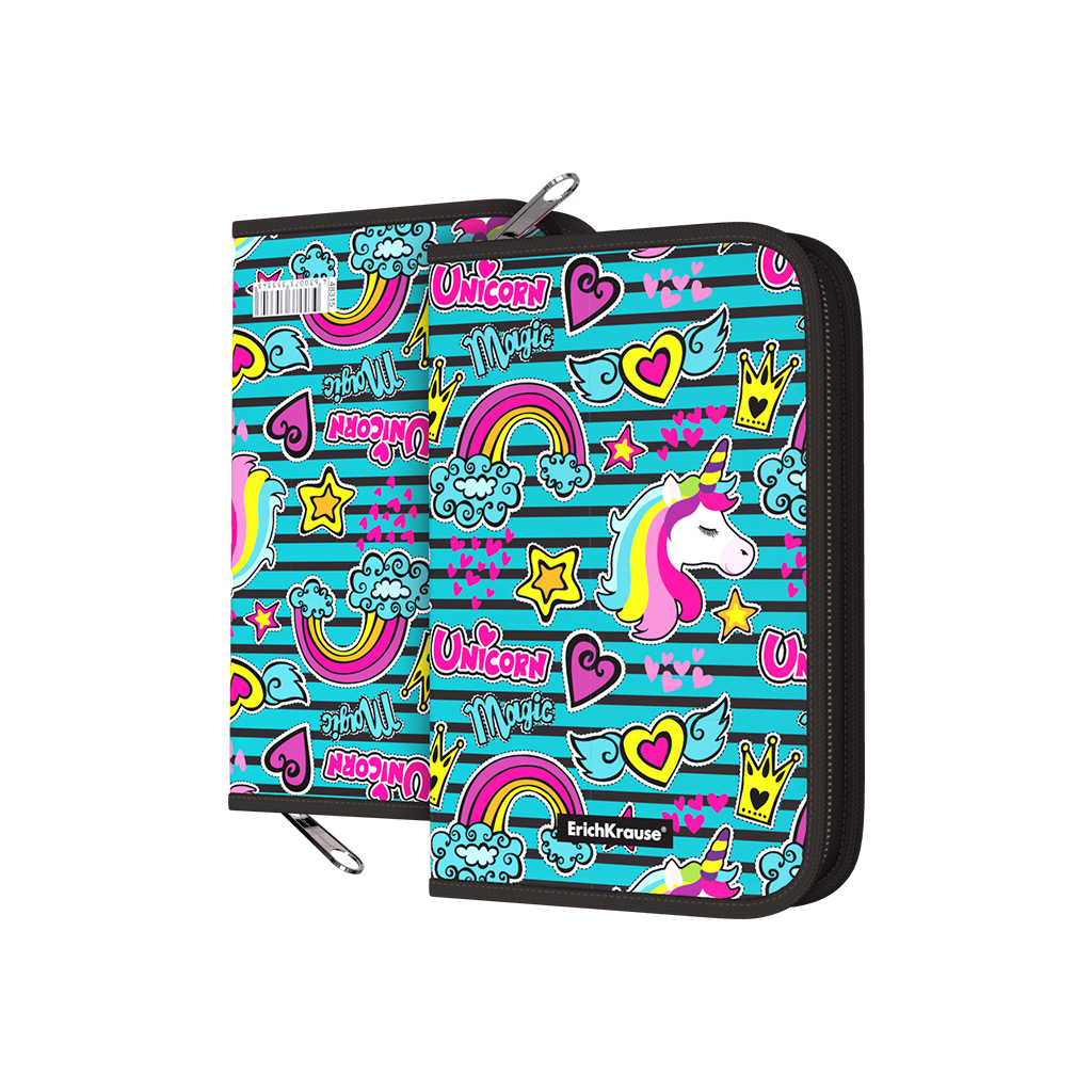 Пенал 1 отделение Unicorns ЕК - фото 1