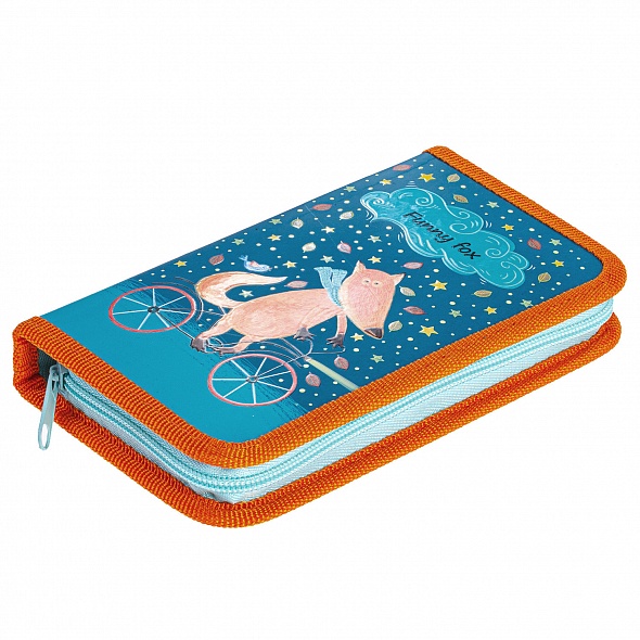 Пенал 1 отделение Funny fox - миниатюра 2