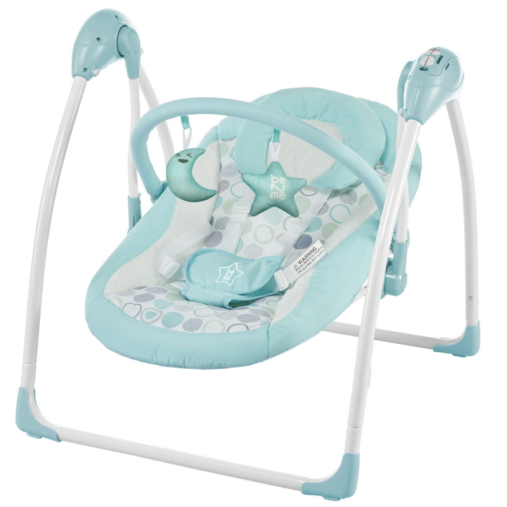 Качели напольные электрич. голуб. Ве2Ме - фото 1